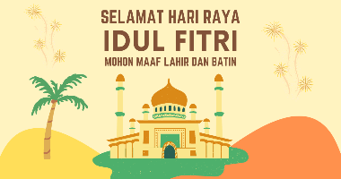 Idul Fitri Hari Bahagia dan gembira