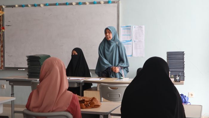 Momen Haru Wali Santri Al-Maahira saat Penerimaan Rapot dan Penjemputan Libur Semester Ganjil_3