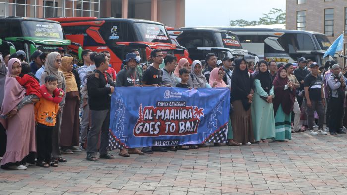 Sewa 14 Bus dan 6 Hotel, Al-Maahira Adakan Family Gathering untuk Seluruh Karyawan_2